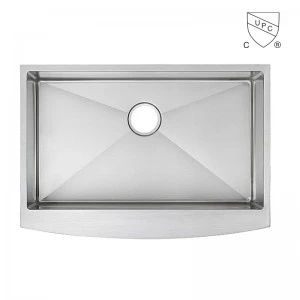 36 Inch Large Single Bowl Undermount SUS304 Apron Sink