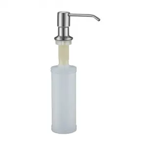 Half Stainless Steel Soap Dispenser